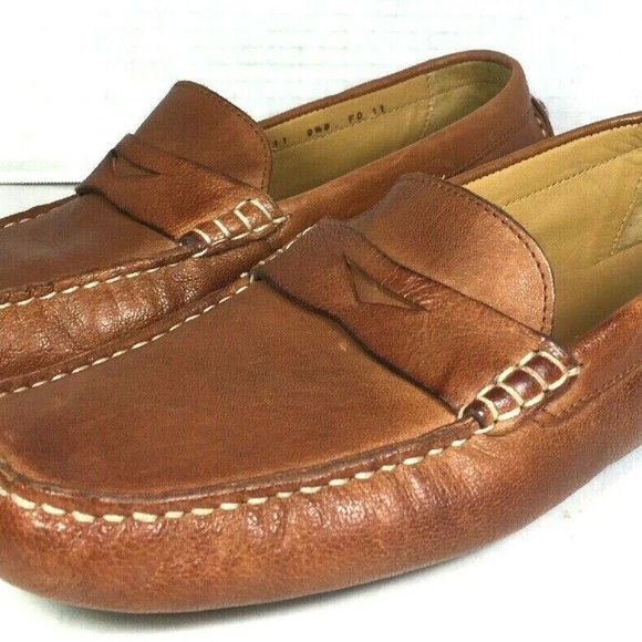 Cole Haan Brown Leather Loafers US 9.5 B Narrow - Picture 3 of 8